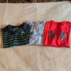 Underarmour Youth Boys T-shirt’s Size M/L